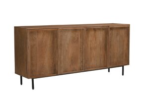 Livingfurn - Dressoir Elan - 180x75x40 cm - Mangohout