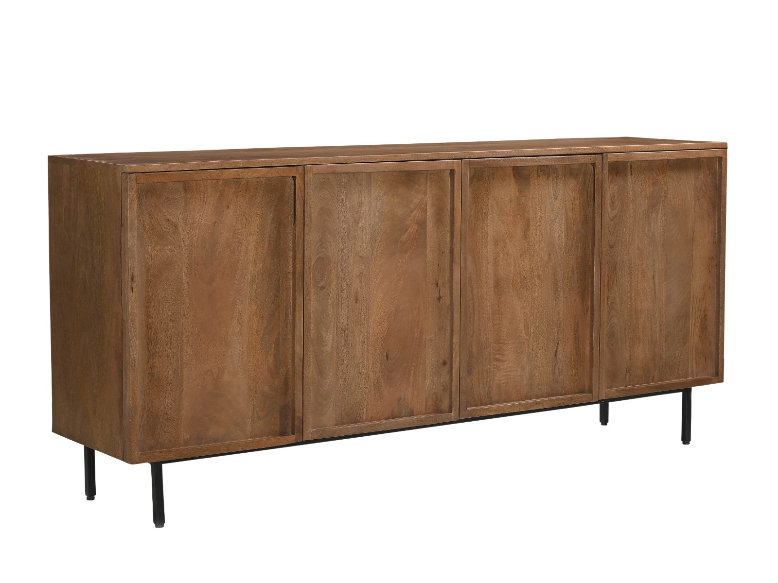 Livingfurn - Dressoir Elan - 180x75x40 cm - Mangohout