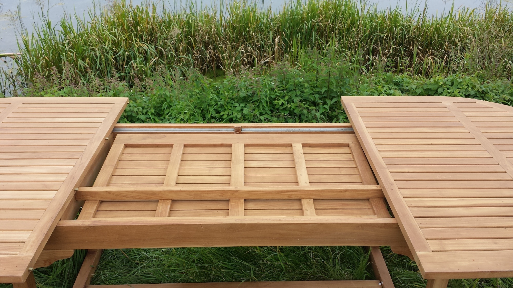 Livingfurn - Table Oval Extension - Uitschuifbaar - 180-240 cm - Teakhout