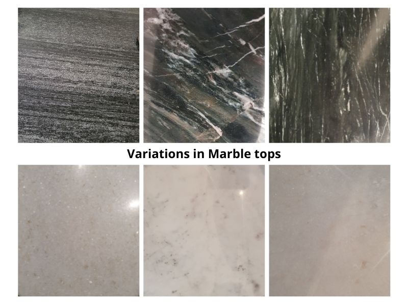 Livingfurn - Eetkamertafel Marble Oval Spider White - 180x90x75 - Marmer