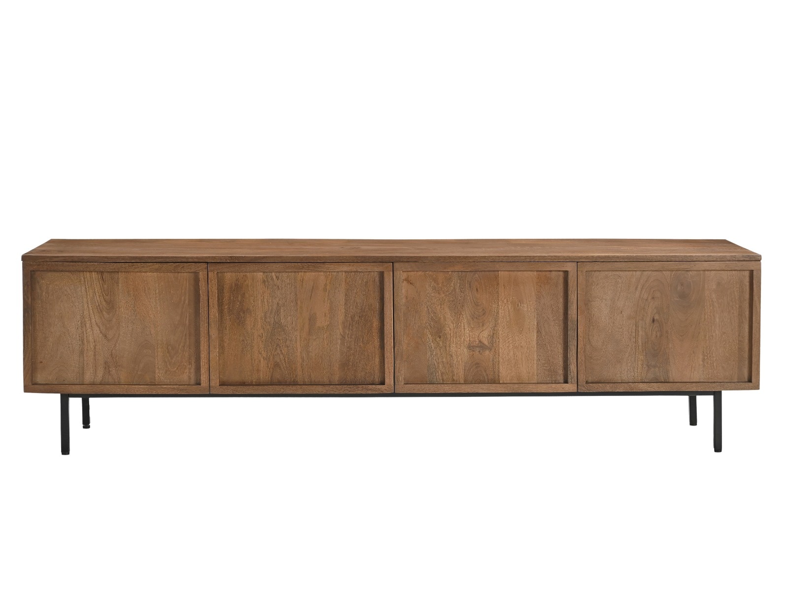 Livingfurn - TV meubel Elan - 180x50x40 cm - Mangohout