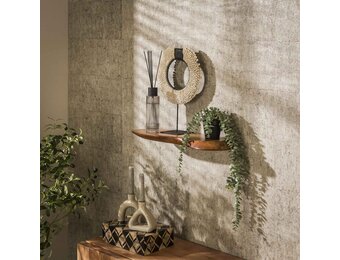 Hoyz Collection - Wandplank 60cm Organic - Massief Acacia Naturel