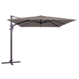 MEGA COMBI DEAL! Madison Parasol monaco flex III taupe + voet + hoes