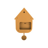 Karlsson - Wandklok Modern Cuckoo - Okergeel