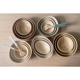 Present Time - Schaal Set Puro Organic - Wit