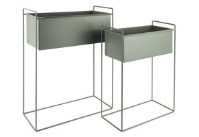 Present Time - Bloempot Set Essence Straight - Jungle groen