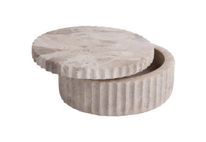 Present Time - Schaal met deksel - Bruin