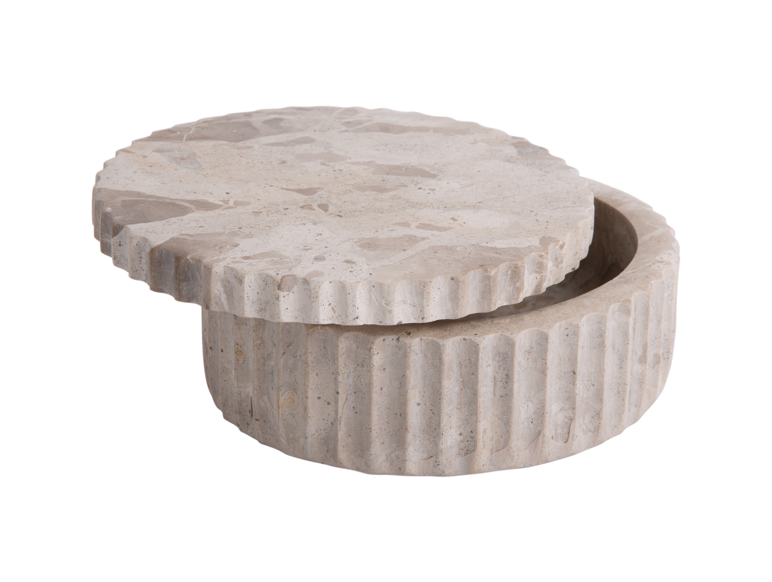 Present Time - Schaal met deksel - Bruin