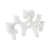 Present Time - Kandelaar Swirls Large - Wit