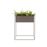 Present Time - Plant Pot Set Essence Straight - Donkergrijs