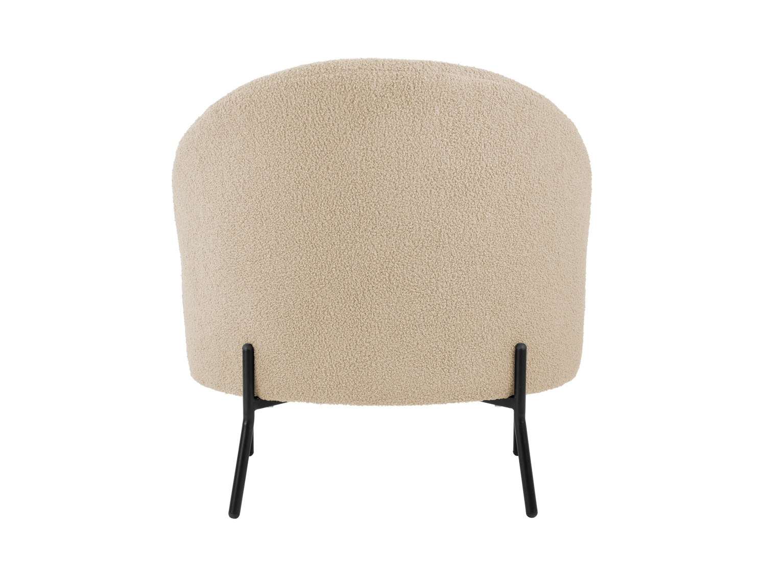 Leitmotiv - Fauteuil Noble Teddy Curl - Beige