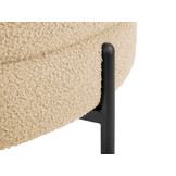 Leitmotiv - Fauteuil Noble Teddy Curl - Beige