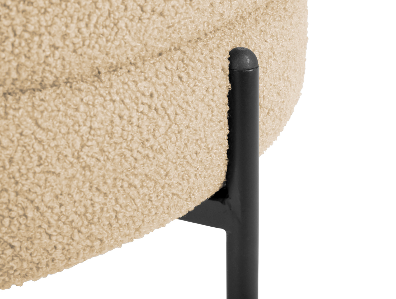 Leitmotiv - Fauteuil Noble Teddy Curl - Beige