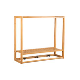 Leitmotiv - Wall Coat Rack Sheer Bamboo - Bamboe