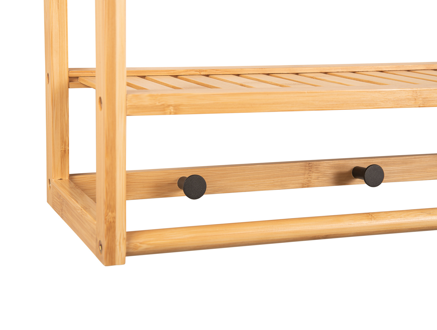 Leitmotiv - Wall Coat Rack Sheer Bamboo - Bamboe