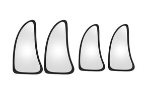 Present Time - Spiegel Set Harmony - Zwart