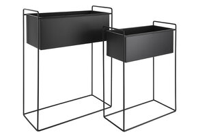 Present Time - Bloempot Set Essence Straight - Zwart