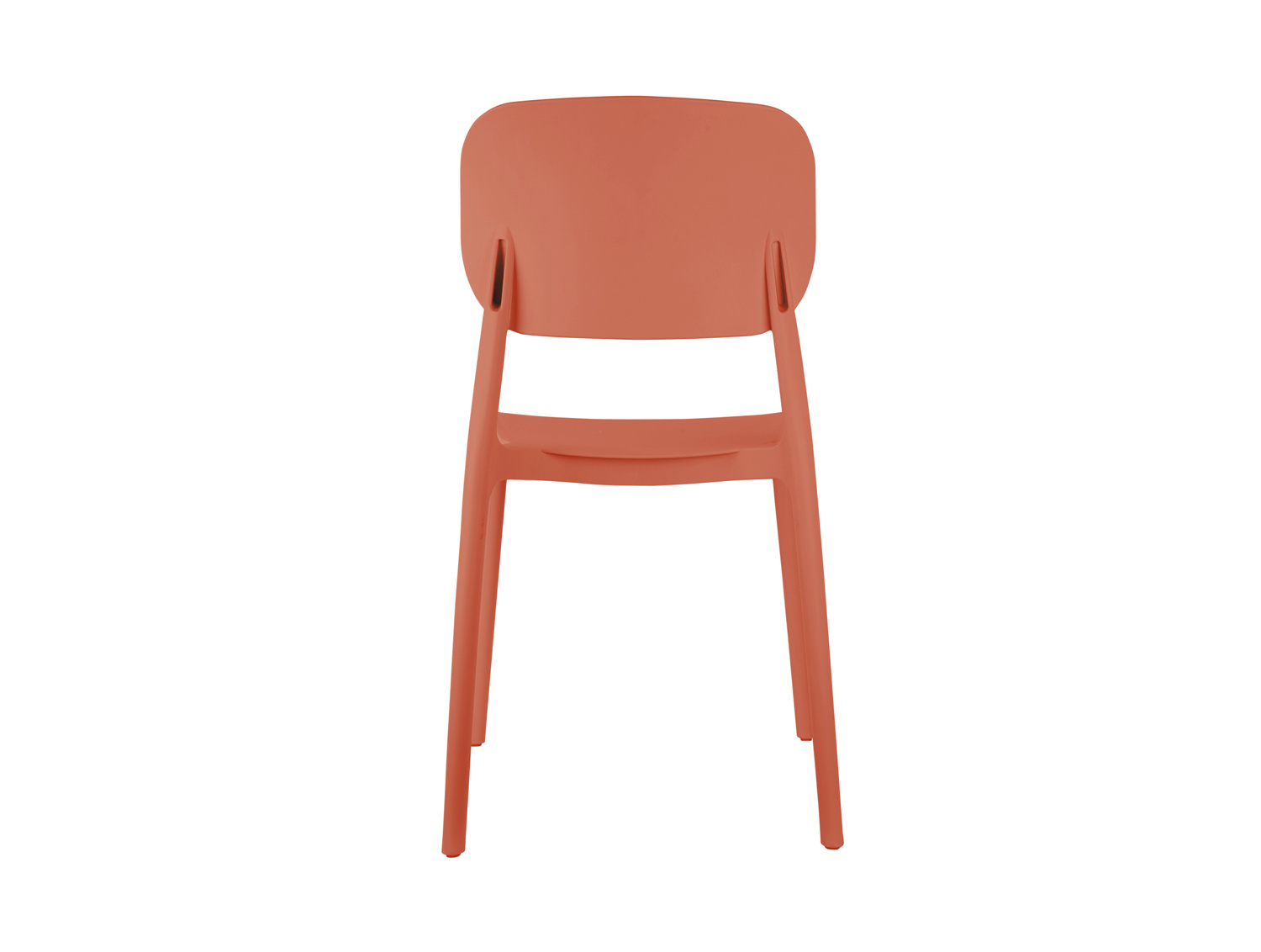 Leitmotiv - Eetkamerstoel Cheer - Burned orange - Set van 2