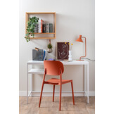 Leitmotiv - Eetkamerstoel Cheer - Burned orange - Set van 2