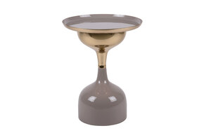 Leitmotiv - Side Table Ivy - Donkergrijs