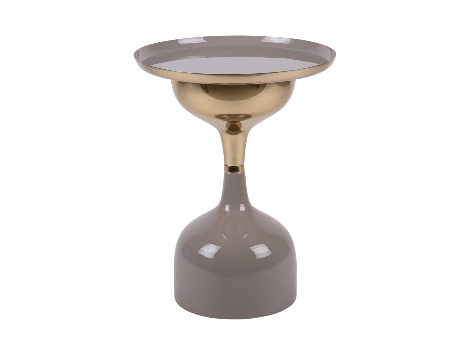 Leitmotiv - Side Table Ivy - Donkergrijs