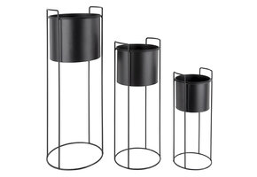 Present Time - Bloempot Set Essence - Zwart