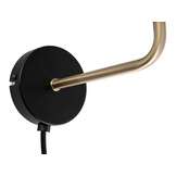 Leitmotiv - Wandlamp Bonnet - Zwart