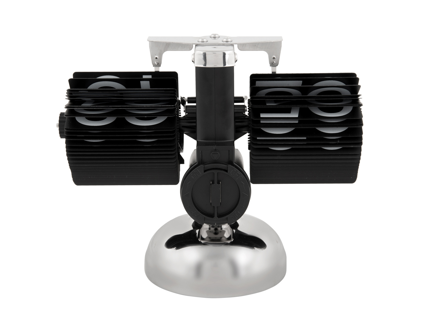 Karlsson - Tafelklok Small Flip - Zwart