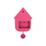 Karlsson - Wandklok Modern Cuckoo - Helderroze