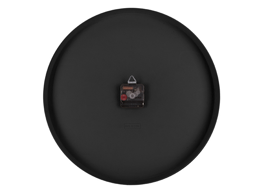 Karlsson - Wandklok On The Edge - Zwart- Ø42cm