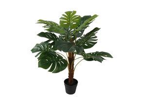 Present Time - Kunstplant Monstera Large - Groen