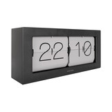 Karlsson - Wand/Tafelklok Boxed Flip XL - Warmgrijs