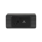 Karlsson - Wekker Copper Mirror LED - Zwart