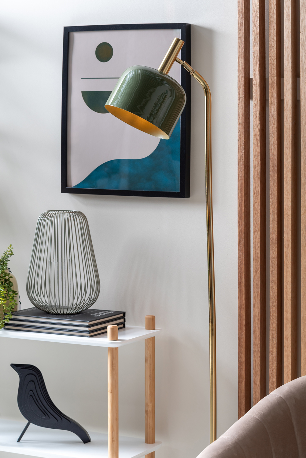 Leitmotiv - Vloerlamp Smart - Jungle groen