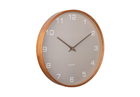 Karlsson - Wandklok Acento - Lichtgrijze- Ø40cm