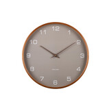 Karlsson - Wandklok Acento - Lichtgrijze- Ø40cm