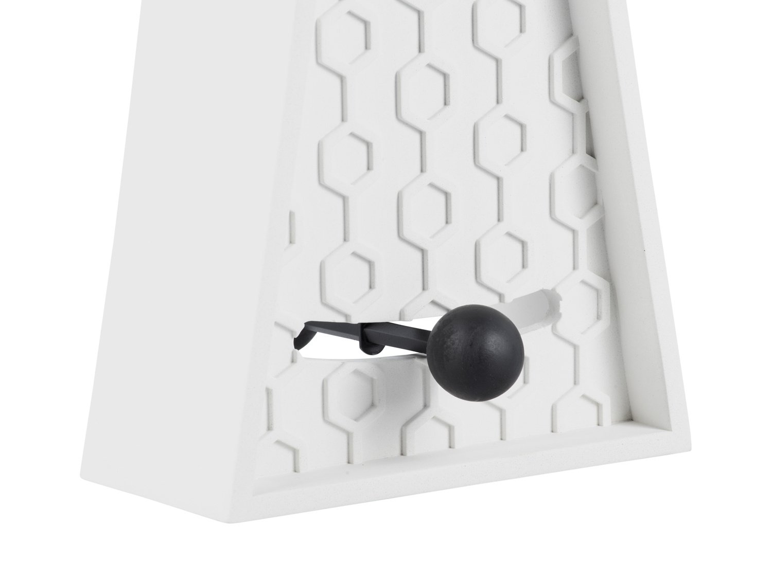 Karlsson - Tafelklok Honeycomb Pendulum - Wit