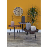 Karlsson - Wandklok Pure Medium - Walnoot- Ø40cm