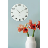 Karlsson - Wandklok Vintage Round - Wit- Ø35cm