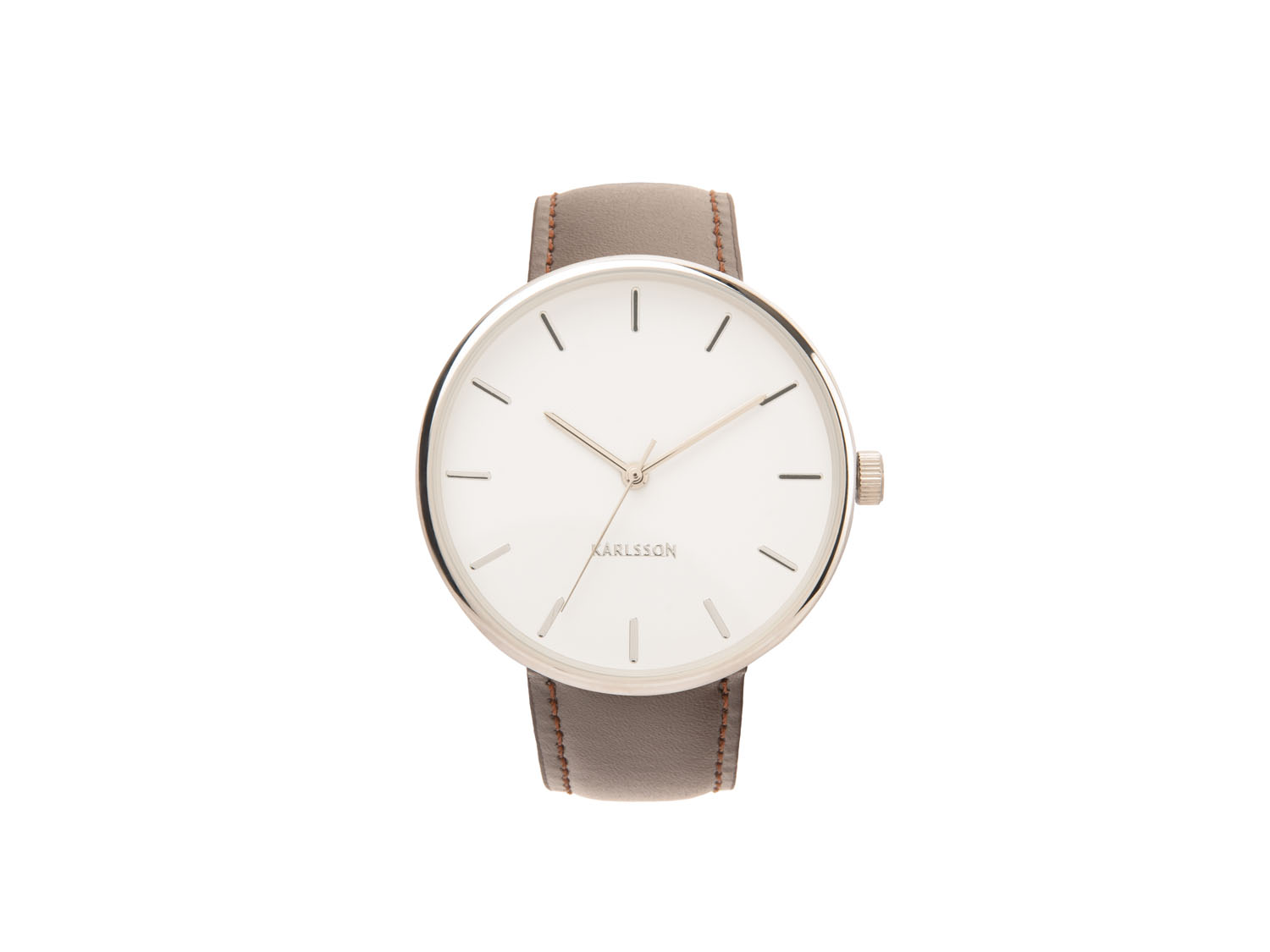 Karlsson - Watch Minimal Steel - Wit