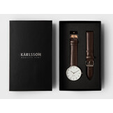 Karlsson - Watch Minimal Steel - Wit
