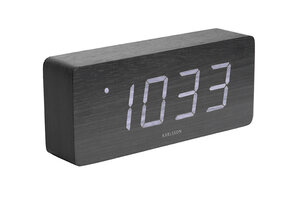 Karlsson - Wekker Tube - Zwart