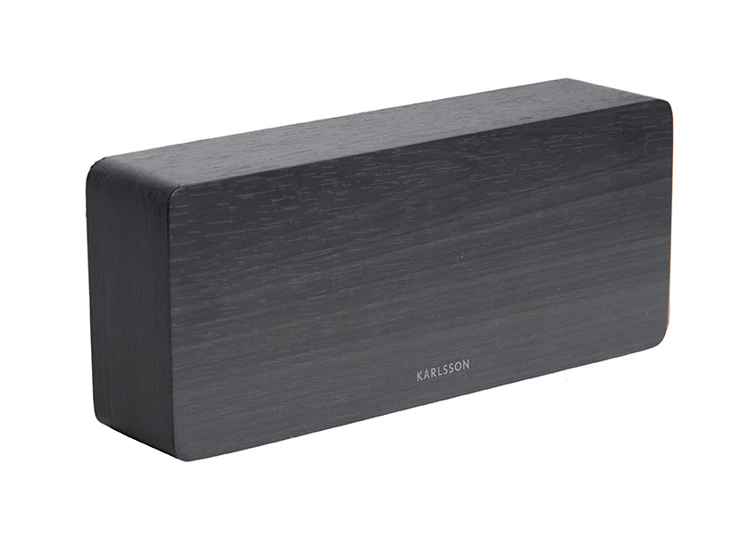 Karlsson - Wekker Tube - Zwart