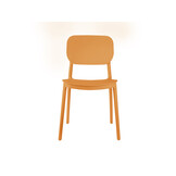Leitmotiv - Eetkamerstoel Cheer - Okergeel