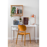 Leitmotiv - Eetkamerstoel Cheer - Okergeel