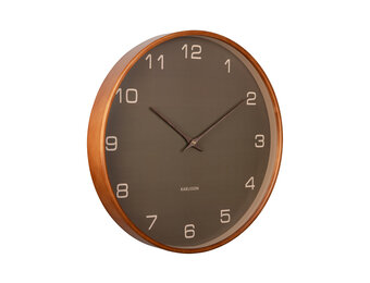 Karlsson - Wandklok Acento - Mosgroen- Ø40cm