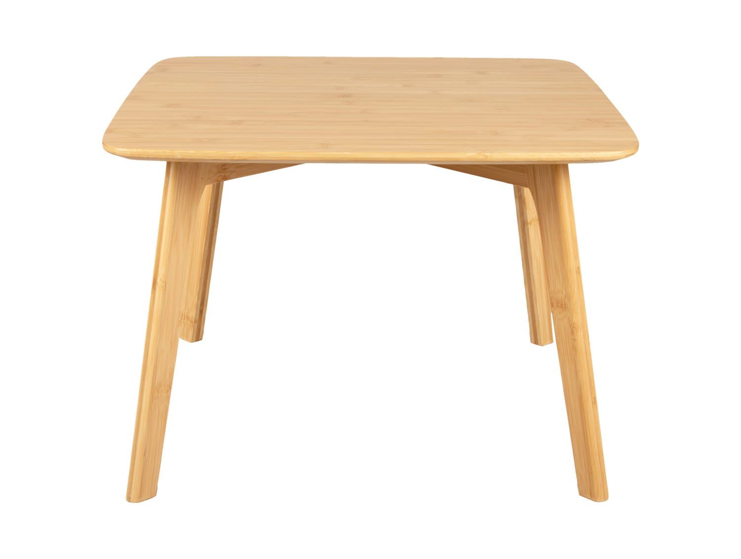 Leitmotiv - Bijzettafel Bamboo Vierkant - Licht hout