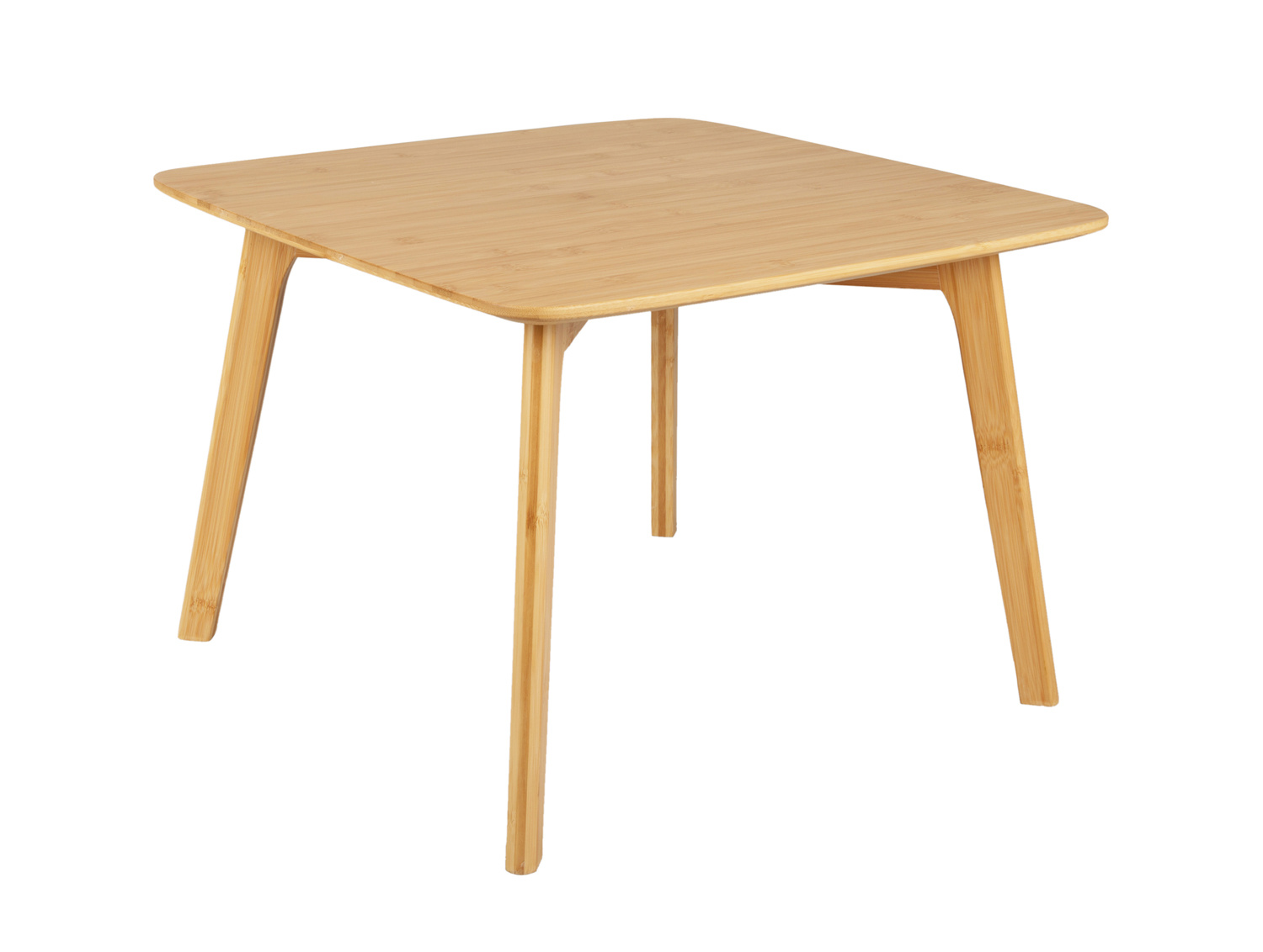 Leitmotiv - Bijzettafel Bamboo Vierkant - Licht hout