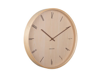 Karlsson - Wandklok Suave - Licht hout- Ø40cm