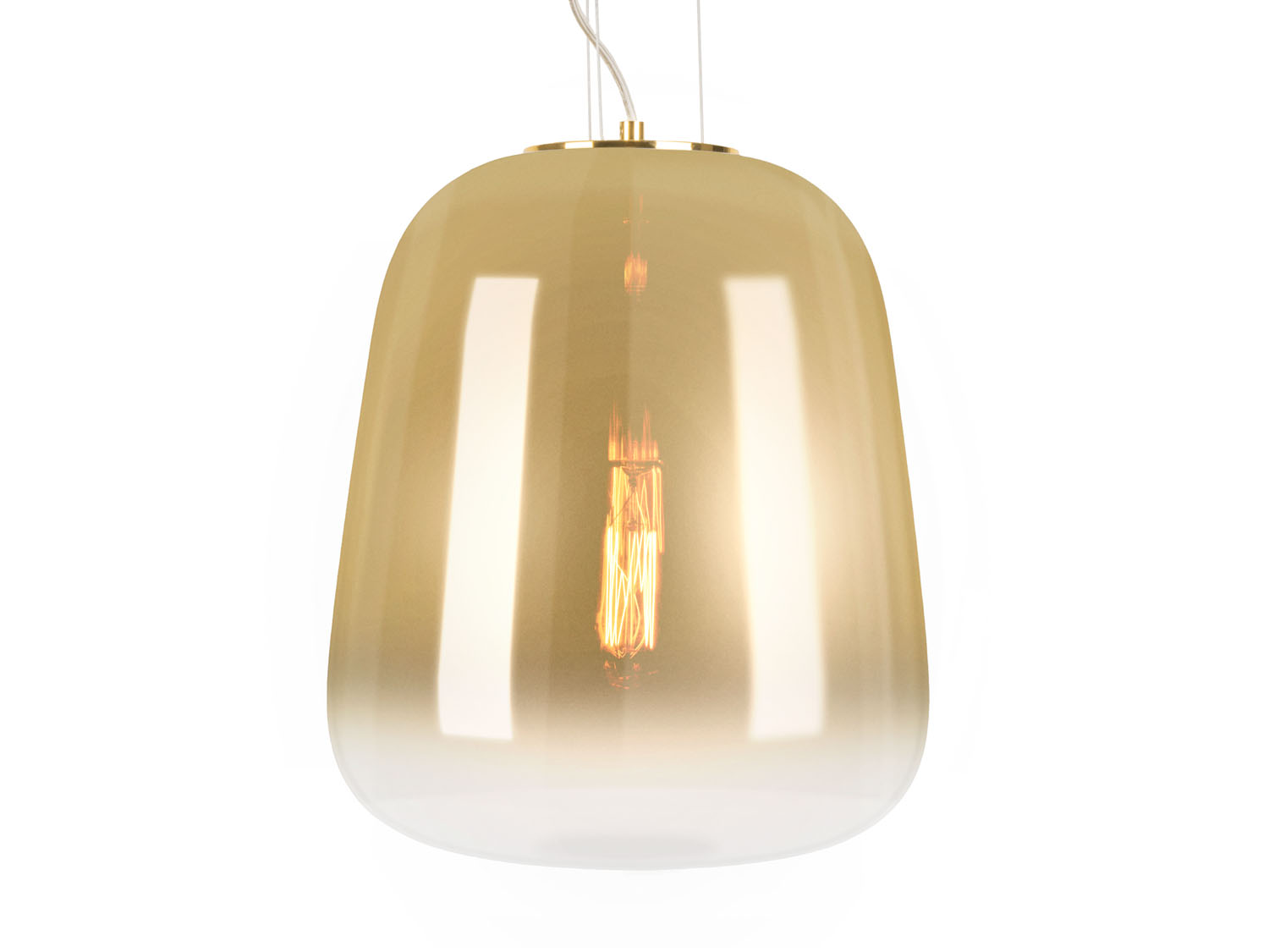 Leitmotiv - Hanglamp Cone - Goud